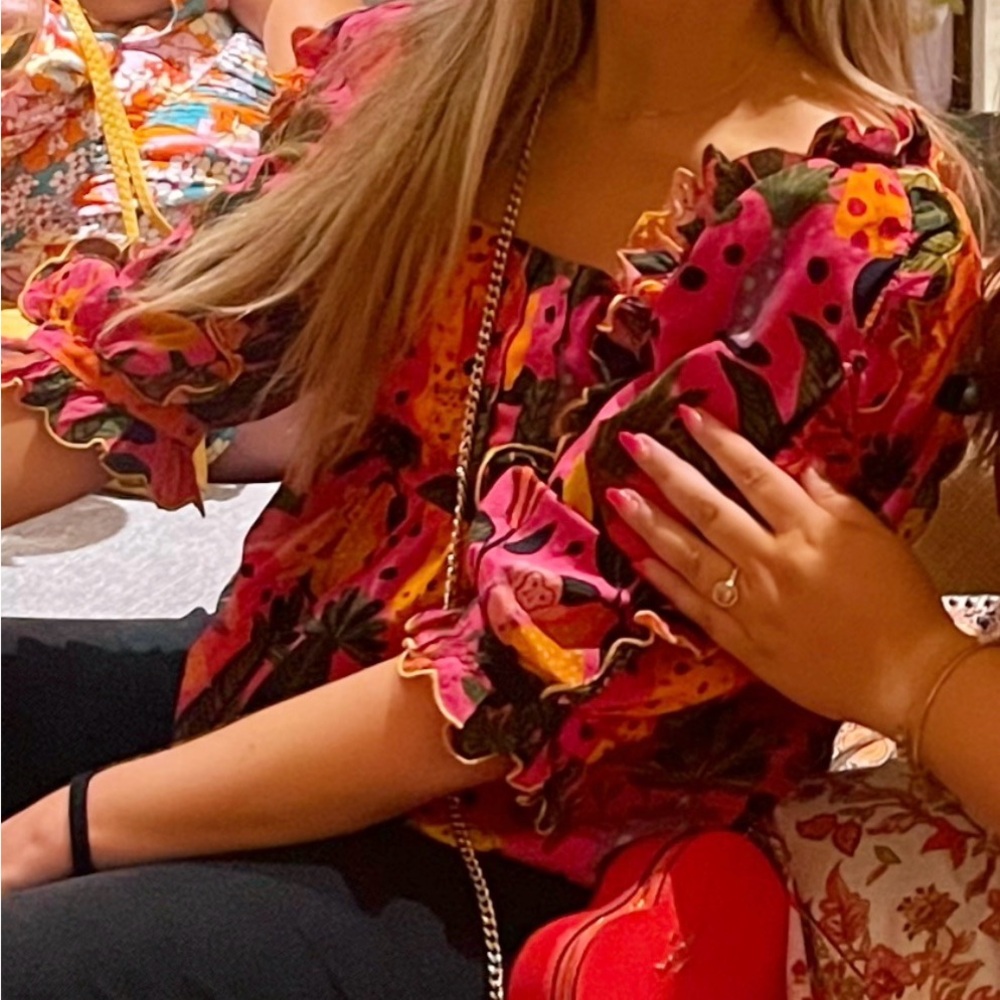 FARM Rio Pop Leopards Blouse - Picture 6 of 8